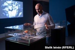 Gabor Viragos from Hungary's National Archaeological Institute