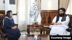 Роза Отунбаева жана Амир Хан Муттаки, 16-октябрь, 2022