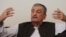 Pakistan -- Railways Minister Ghulam Ahmed Bilour speaks during an interview at his office in Islamabad, 25Sep2012