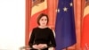 Presidentja e Moldavisë,  Maia Sandu.
