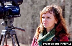 Ларыса Шчыракова падчас працы, 2014 год