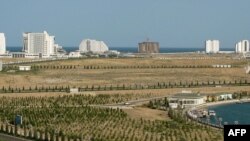 Курортная зона Аваза. Туркменистан 