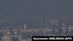 Смог в Бишкеке, архивное фото.