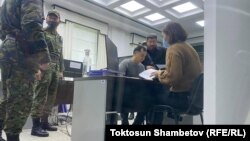 Равшан Джеенбеков в ЦИКе.