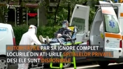 În prag de scenariu roșu, paturile ATI din spitalele private nu sunt luate în calcul de autorități