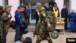 Мобилизованные в Ростовской области. Архивное фото