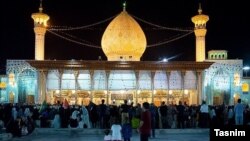  Мавзолей Шах-Черах в городе Шираз (Иран)