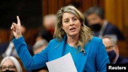 Министр иностранных дел Канады Мелани Жоли