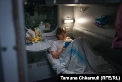 "Am decis să citesc cărți în ucraineană acum", spune Inga.