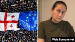 ევროკავშირი გმობს მზია ამაღლობელისთვის ორი წლის პატიმრობის მისჯას და მის გათავისუფლებას ითხოვს.