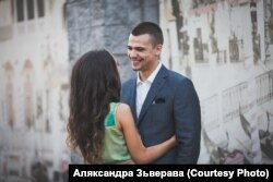 Аляксандра Зьверава і Эдуард Бабарыка