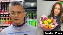 Слева - Амон Карабаев, справа - Мадина Мамаджонова.  Фото предоставлено Карабаевым