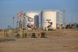 Добыча нефти в Атырауской области. 5 мая 2021 года.