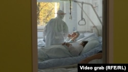 Хастаханәдә ятучылар. Гомуми фото.