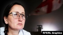 Jurnalista georgiană Mzia Amaglobeli.