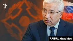 Ұжымдық қауіпсіздік шарты ұйымының бас хатшысы Иманғали Тасмағамбетовтің суретінен коллаж