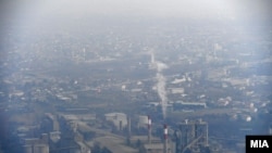 Аерозагадување во Скопје