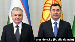 Шавкат Мирзиеев и Садыр Жапаров.