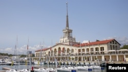 სოჭის საზღვაო პორტის ძველი ტერმინალი 