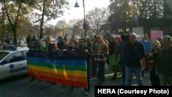 Марш за толеранција во Скопје.