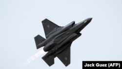 جنگنده‌های پیشرفته اف- ۳۵ اسرائیل.