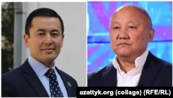 Нуржигит Кадырбеков жана Нариман Түлеев. 