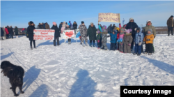 Торжественные проводы контрактников из Седанки на войну