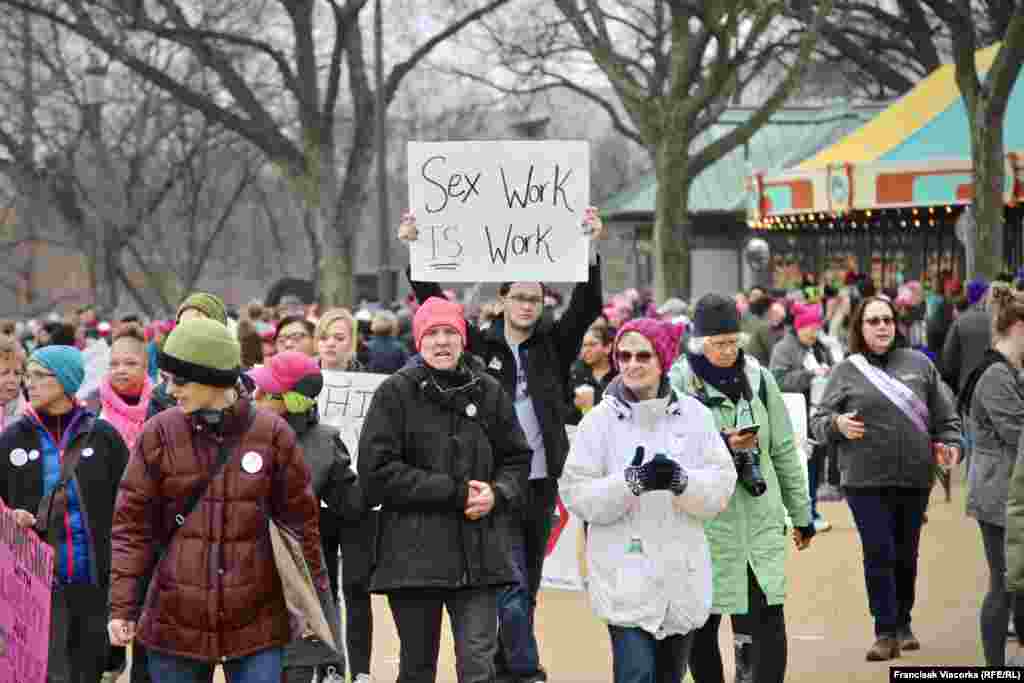 "Сэкс-праца - гэта таксама праца"