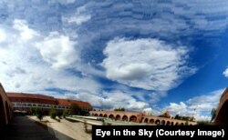 Bastionul Theresia din Timișoara văzut de sus