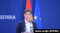 Ана Брнабиќ, досегашна премиерка на Република Србија 