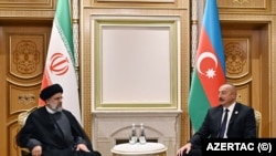 Իրանի և Ադրբեջանի նախագահներ Էբրահիմ Ռայիսին և Իլհամ Ալիևը, արխիվ: 