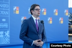Presidenti maqedonas, Stevo Pendarovski.