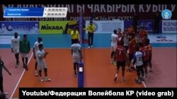 Чолпон-Ата. Волейбол боюнча эркектер арасында Азиянын чакырык кубогунун финалдык беттеши. 3-сентябрь, 2022-жыл. 