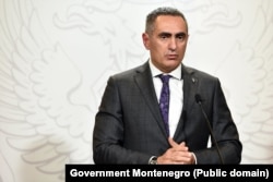 Ministar finansija Aleksandar Damjanović, Podgorica 14. novembar 2022.