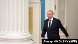 Орусиянын президенти Владимир Путин, 24-февраль 2022-жыл.