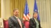 Zëvendësndihmës - Sekretari i Shtetit i SHBA-së dhe i dërguari i posaçëm për Ballkanin Perëndimor, Gabriel Escobar dhe përfaqësuesi i posaçëm i Bashkimit Evropian për dialogun Kosovë-Serbi dhe çështje të tjera rajonale në Ballkanin Perëndimor, Mirosllav Lajçak .