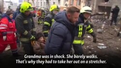 Missiles Hit Center Of Ukraine's Kharkiv