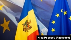 მოლდოვის და ევროკავშირის დროშები