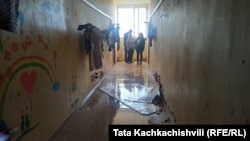 ქუთაისში, ნიკეას ქუჩაზე მდებარე სოციალური საცხოვრისის დაზიანებული სართული