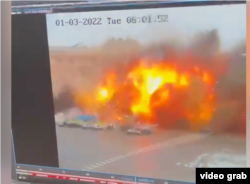 Harkov, explozie aproape de clădirea Primăriei din centrul orașului.