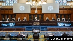 ՄԱԿ-ի արդարադատության միջազգային դատարանի նիստը, արխիվ, Հաագա: 