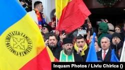 Ziua Unirii Principatelor Române, 24 ianuarie 2022, ultimul eveniment public în care au apărut împreună Călin Georgescu, George Simion și Claudiu Târziu.