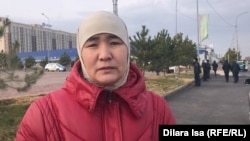 Two of Karima Haidarbekova's six children are disabled and she relies on a meager allowance from the state to survive.