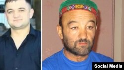 Салам Имомназаров (слева) и его отец - один из  бывших неформальных лидеров ГБАО Имомназар Имомназаров   