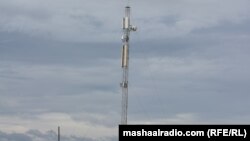 تصویر آرشیف: یک آنتن شبکه مخابراتی در کابل 