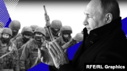 ვლადიმირ პუტინი. კოლაჟი