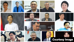 Часть политиков, активистов и общественных деятелей, задержанных по «Кемпирабадскому делу», архивное фото.