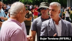 Faton Klinaku, ushtrues i detyrës së kryetarit të OVL-UÇK-së.