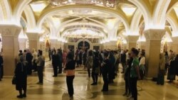 Okupljeni vernici u Hramu Svetog Save u Beogradu, 14. maj 2020. godine