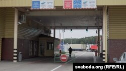 Пераход на літоўска-беларускай мяжы, 2022, ілюстрацыйнае фота